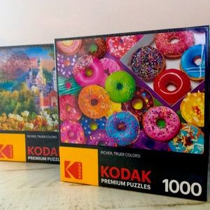 2 KODAK 1000 pc Puzzles